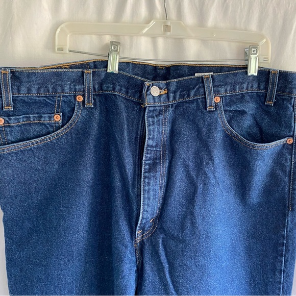 Men’s Levi’s 517 Boot Cut Denim Blue Jeans 42 x 32 - Picture 7 of 8